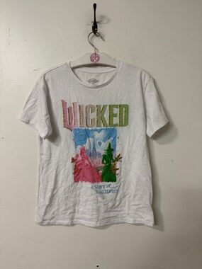 Wicked Musical Tee with Pink & Green Artwork